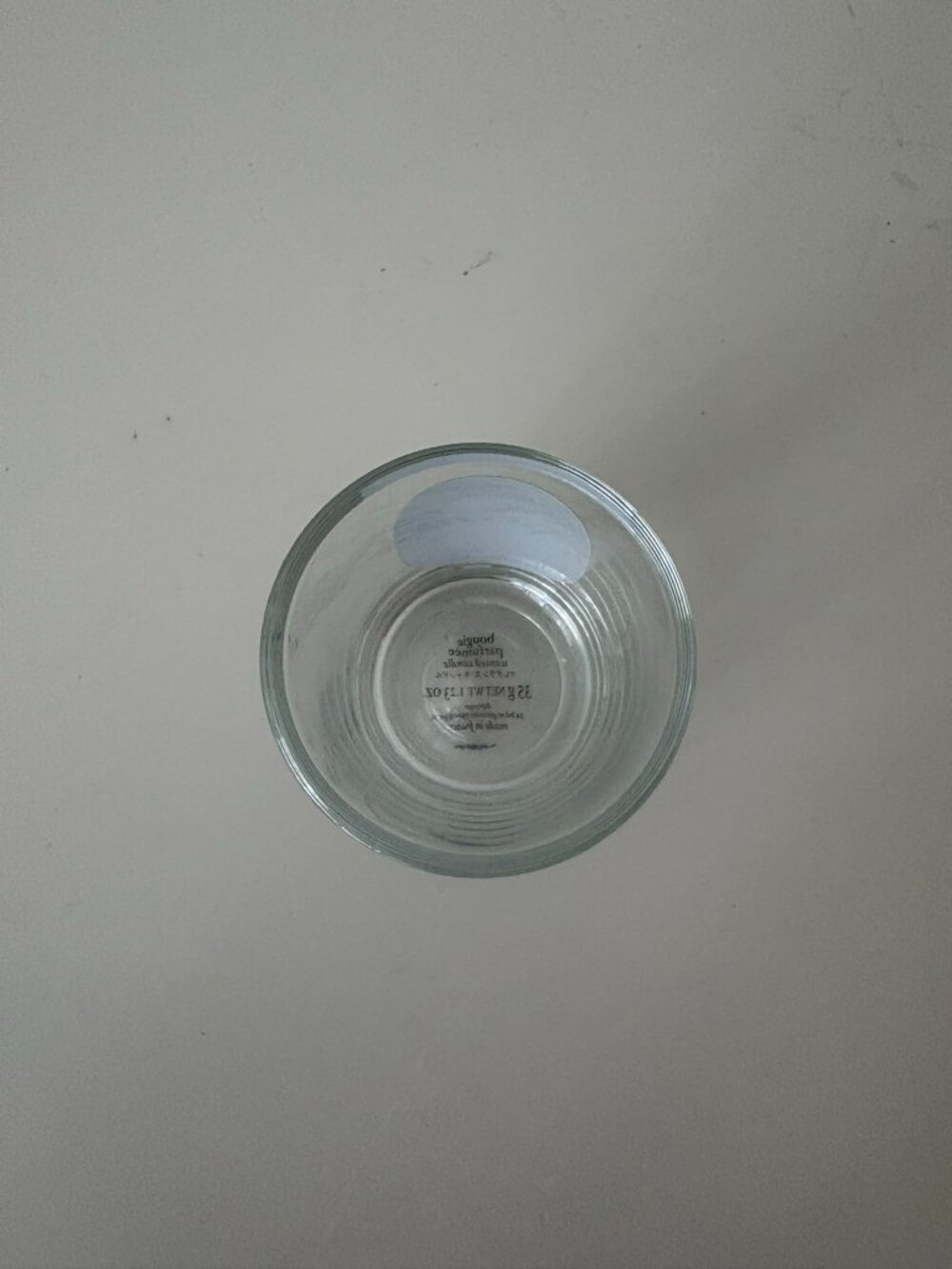 Diptyque small clear glass sapin candle jar - Picture 6 of 7
